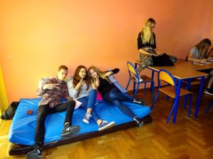 Klasa II&nbsp;C&nbsp;liceum integrowała się w&nbsp;czasie Dni Nivea