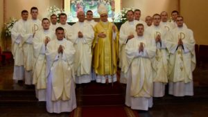 Święcenia Kapłańskie absolwenta ZSK ks.&nbsp;Przemysława Kłosowskiego