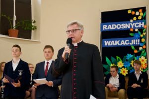 Zakończenie roku szkolnego trzecich klas gimnazjum