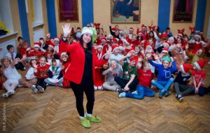 Świąteczna lekcja tańca u&nbsp;pani Pauliny Tokarskiej