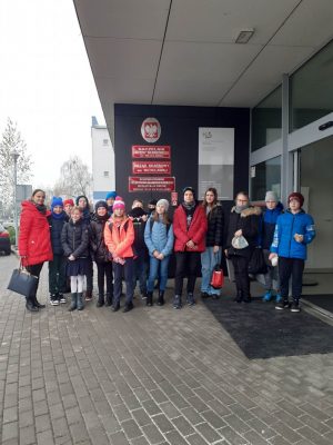 Uczniowie kl. 5a SP z wizytą w Urzędzie Skarbowym we Włocławku