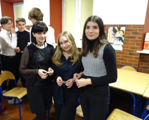 Spotkanie wigilijne wychowanków internatu