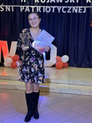 Katarzyna Matusiak III nagroda w konkursie wokalnym