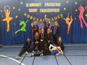 I&nbsp;miejsce uczennic w&nbsp;II&nbsp;Gminnym Międzyszkolnym Przeglądzie Grup Tanecznych „Korczak Dance”