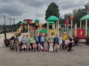 Dzieci z&nbsp;grupy 3-latków na&nbsp;wycieczce w&nbsp;Goreniu