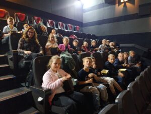 Uczniowie klasy 1a w&nbsp;Multikinie