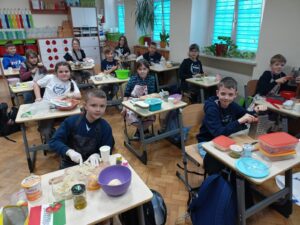 Klasa 3a SP promuje zdrowe odżywianie