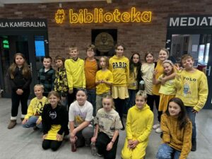 Klasa 4a SP z&nbsp;wizytą w&nbsp;Miejskiej Bibliotece Publicznej im.&nbsp;Zdzisława Arentowicza we&nbsp;Włocławku