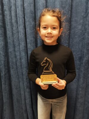 Sukces Heleny Podolskiej w&nbsp;Mikołajkowym Turnieju Szachowym