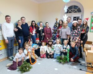 Warsztaty świąteczne z&nbsp;udziałem rodziców uczniów klasy 1a