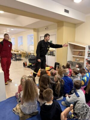 Bezpieczne ferie – spotkanie z&nbsp;przedstawicielami służb ratowniczych