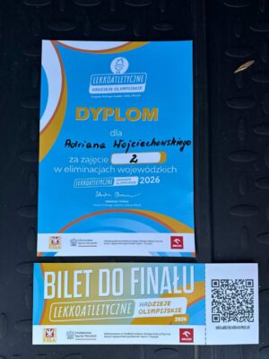 Sportowe sukcesy Adriana Wojciechowskiego z&nbsp;8a SP