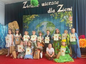 Międzyprzedszkolny konkurs recytatorski „Zielone wiersze dla Ziemi”