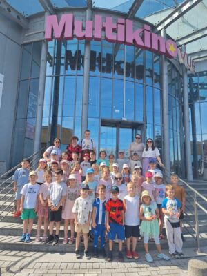 Wycieczka grupy 5-latków i&nbsp;6-latków B&nbsp;do&nbsp;Multikina na&nbsp;seans „Toy Story 5”