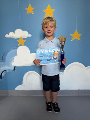 Wojtek z&nbsp;grupy 4-latków laureatem Ogólnopolskiego Turnieju Karate