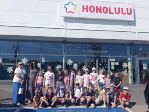 Integracja uczniów klasy 1a w&nbsp;Sali Zabaw Honolulu